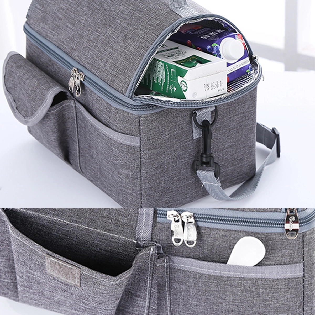 2 Container Insulated Lunch Bag 4