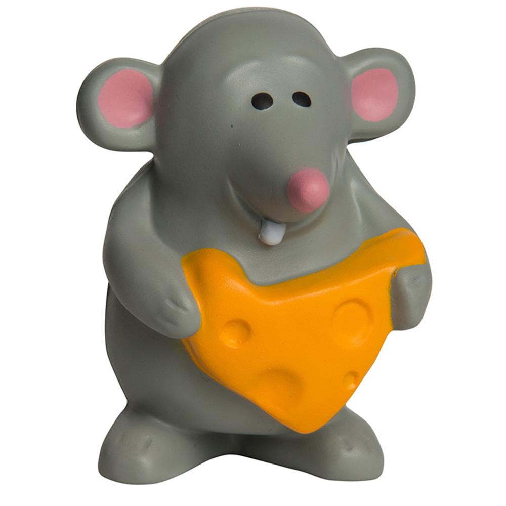 Mouse with Cheese Stress Reliever 4