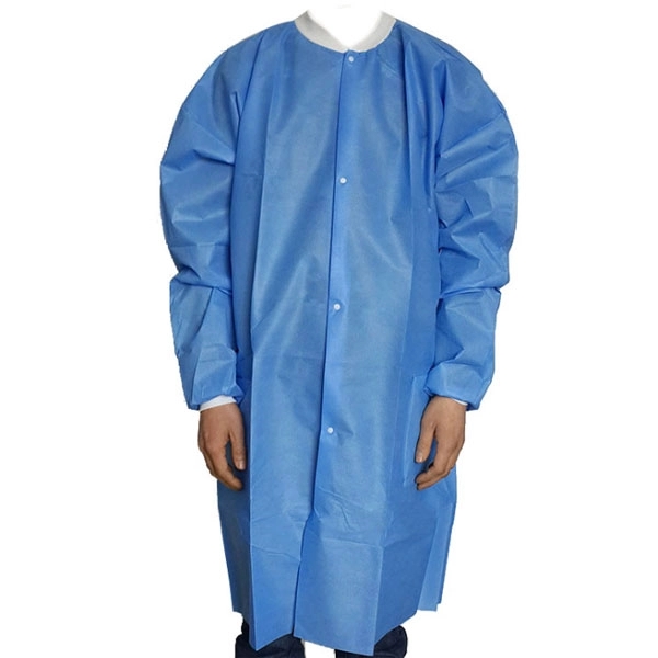 SMS Non-woven Disposable Lab Coats 1