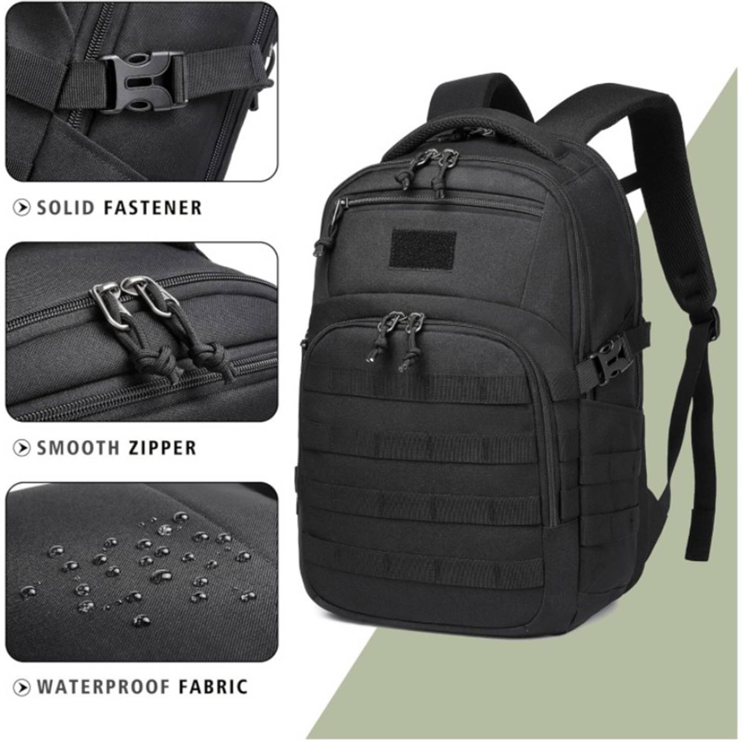 Multi Functional Oxford Tactical Backpack w/ Handle 6