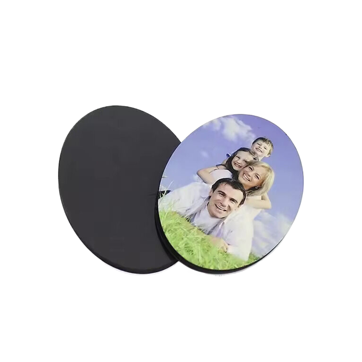 Oval Shaped Sublimation MDF Fridge Magnet 5