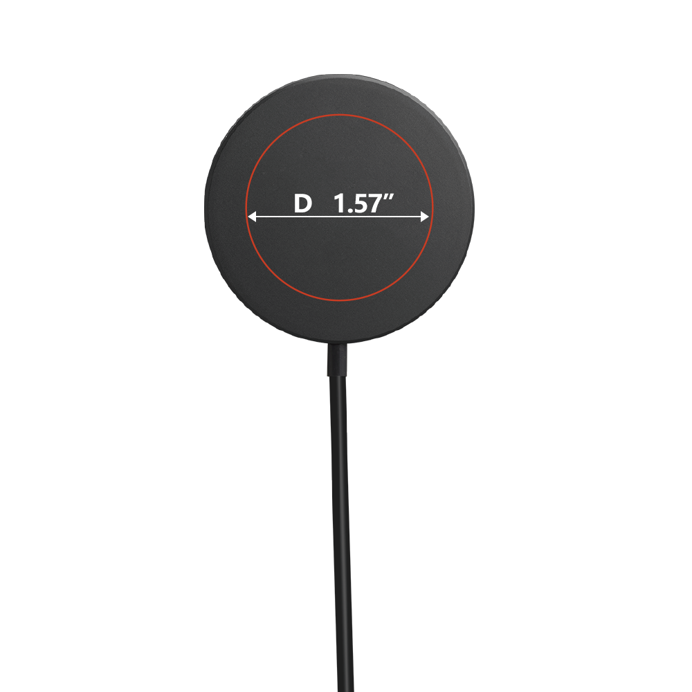 Loyola 15W Transparent Magnet Wireless Charging Pad