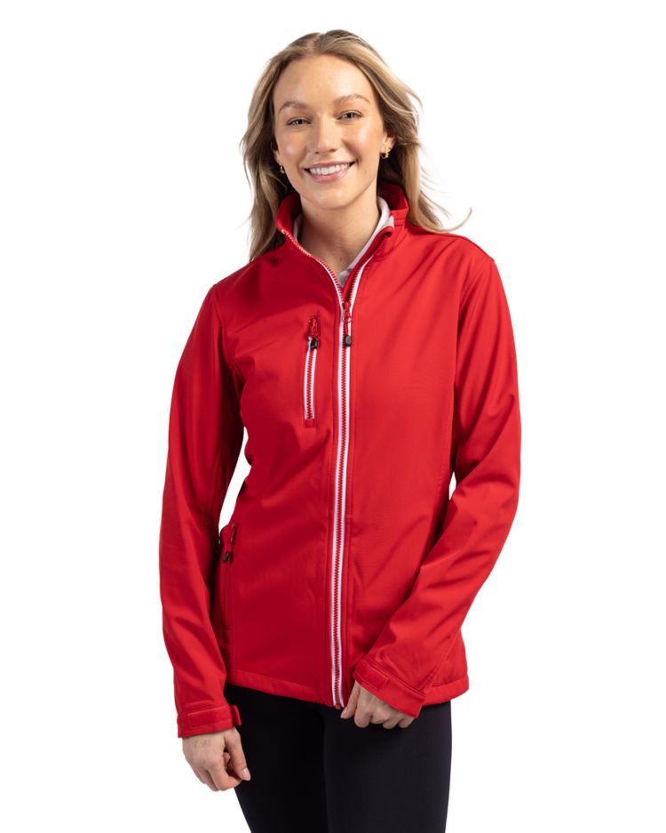 Clique Telemark Recycled Stretch Softshell Womens Full Zip Jacket 50