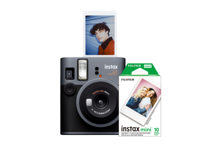 Fujifilm instax mini 41 Camera Bundle - Black 1