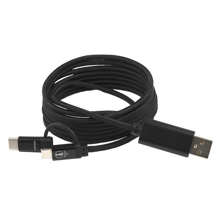 "OSLO" 5-in-1 Braided 6 Ft. Long Cell Phone Charging Cable 19
