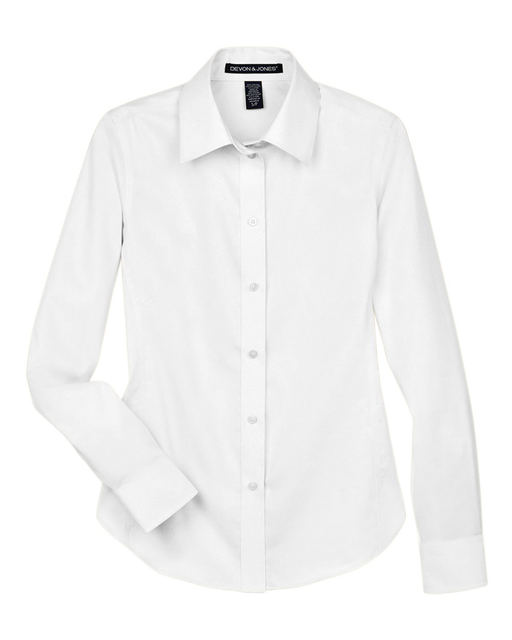 Women's Crown Collection® Solid Stretch Twill Woven Dress Shirt - DG530W 16