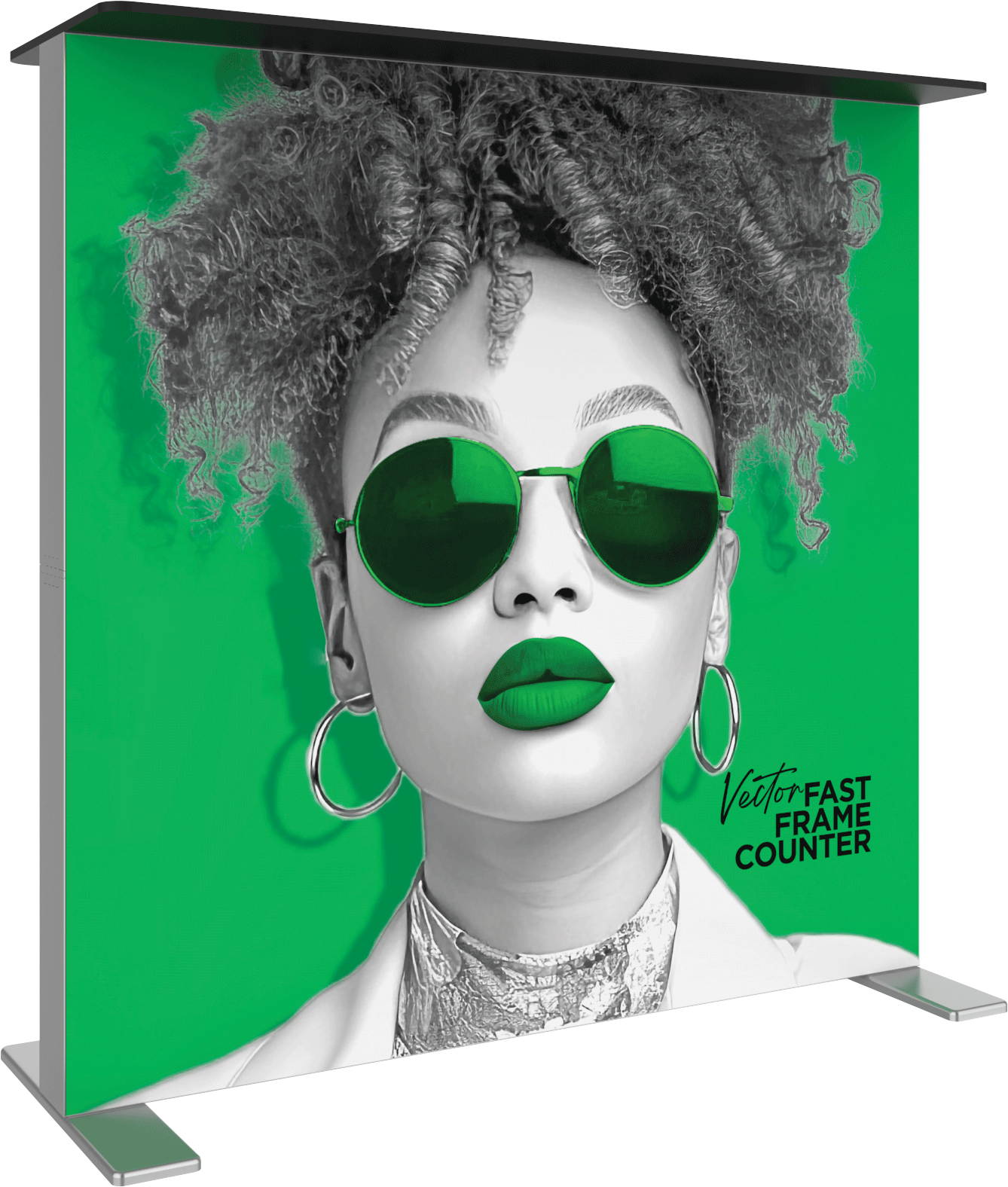 Vector Fast Frame Backlit Counter