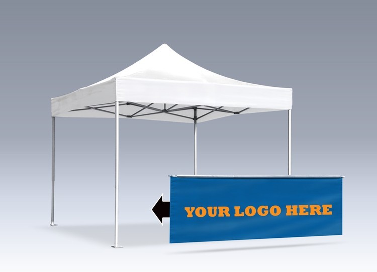 15' Tent Raislkirt  w/ Single Sided Printing 1