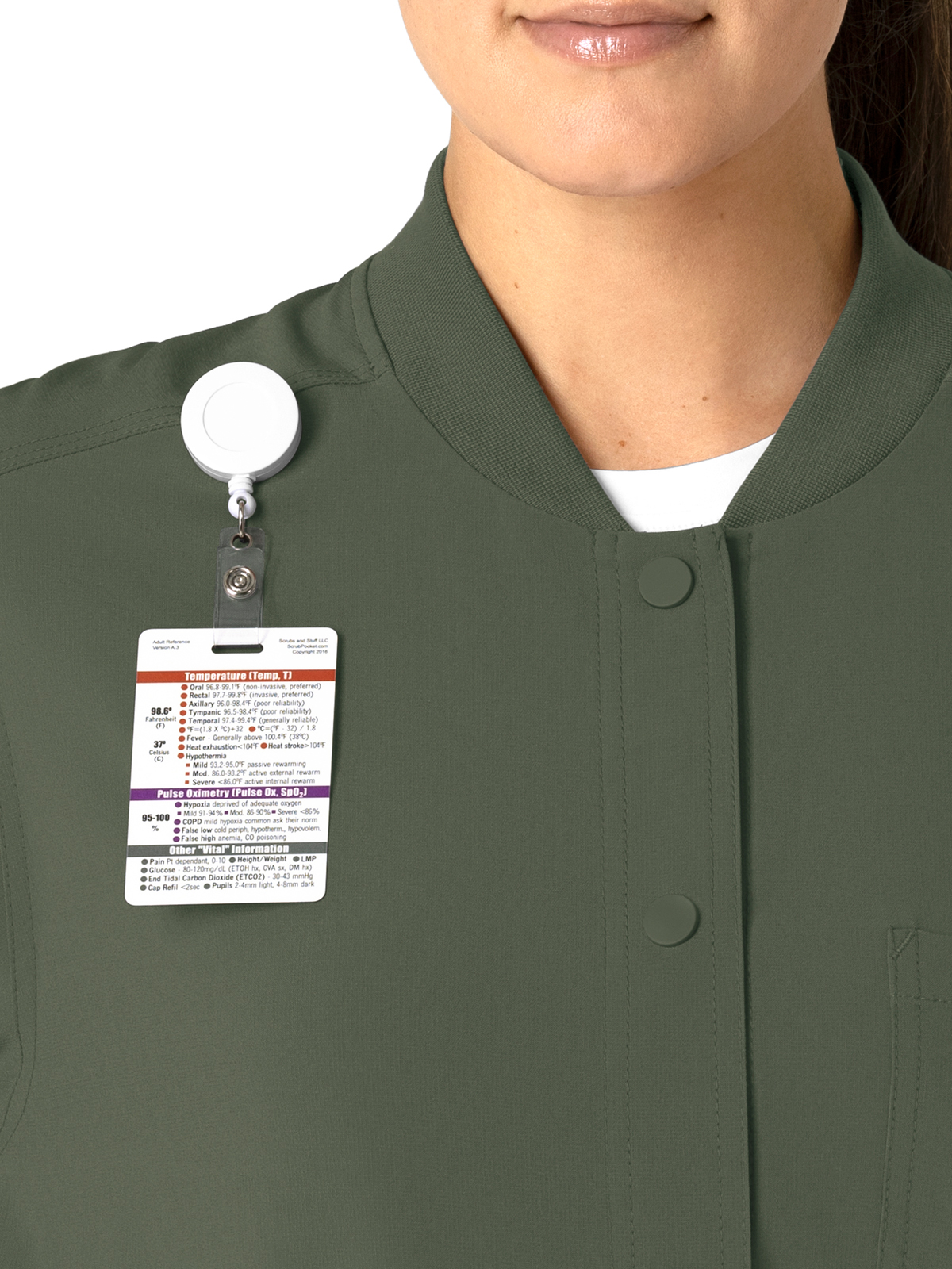 Carhartt Scrubs - Force Cross-Flex - Women's Four-Pocket Modern Fit Shirt Jacket 20