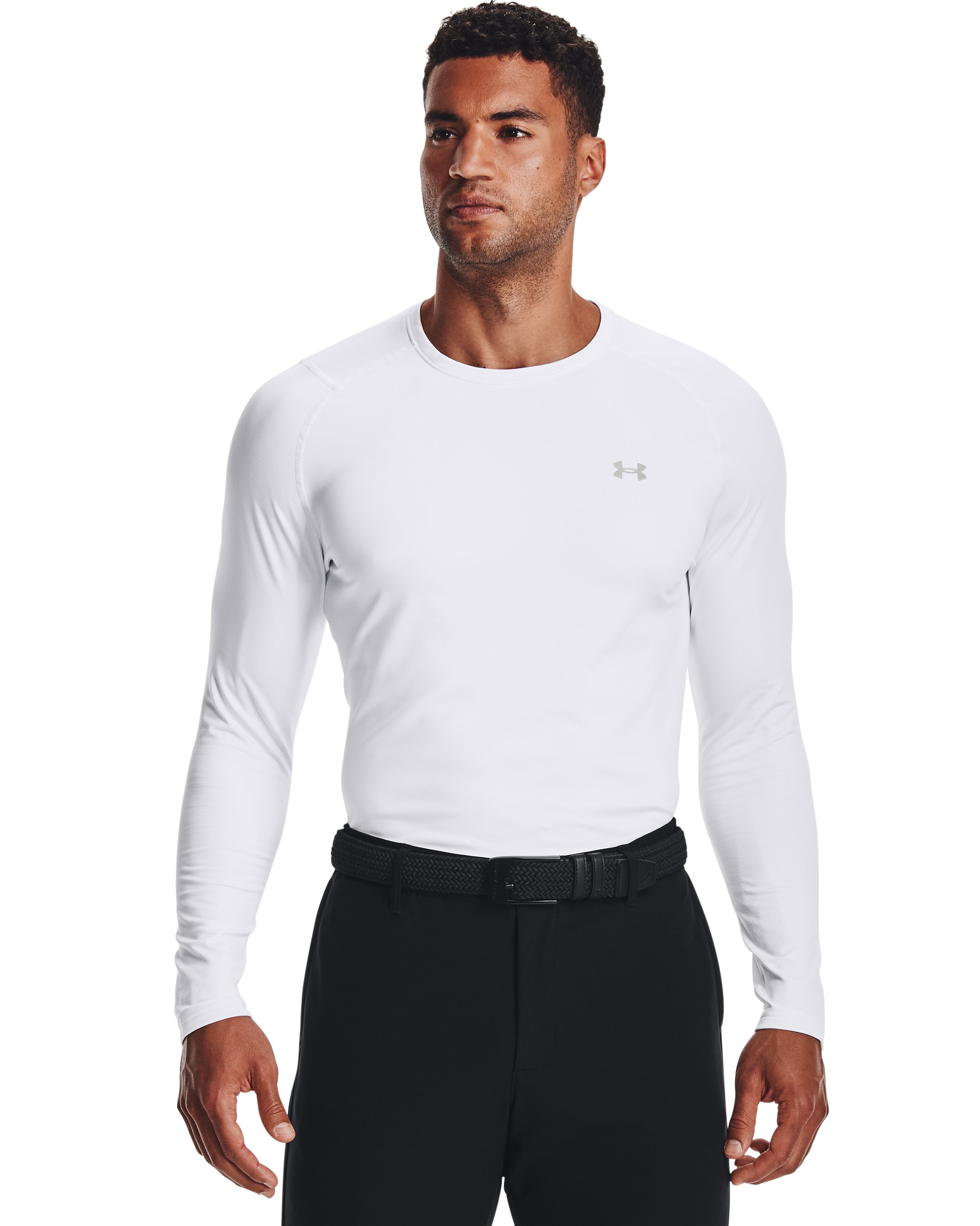 Men's ColdGear Infrared Golf Crew Long Sleeve  2