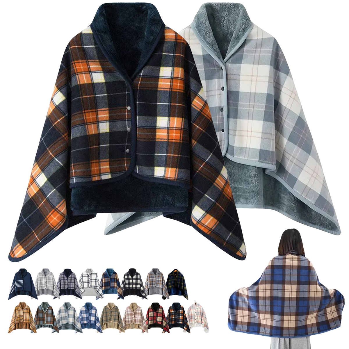 Wearable Throw Blanket Hoodie 4