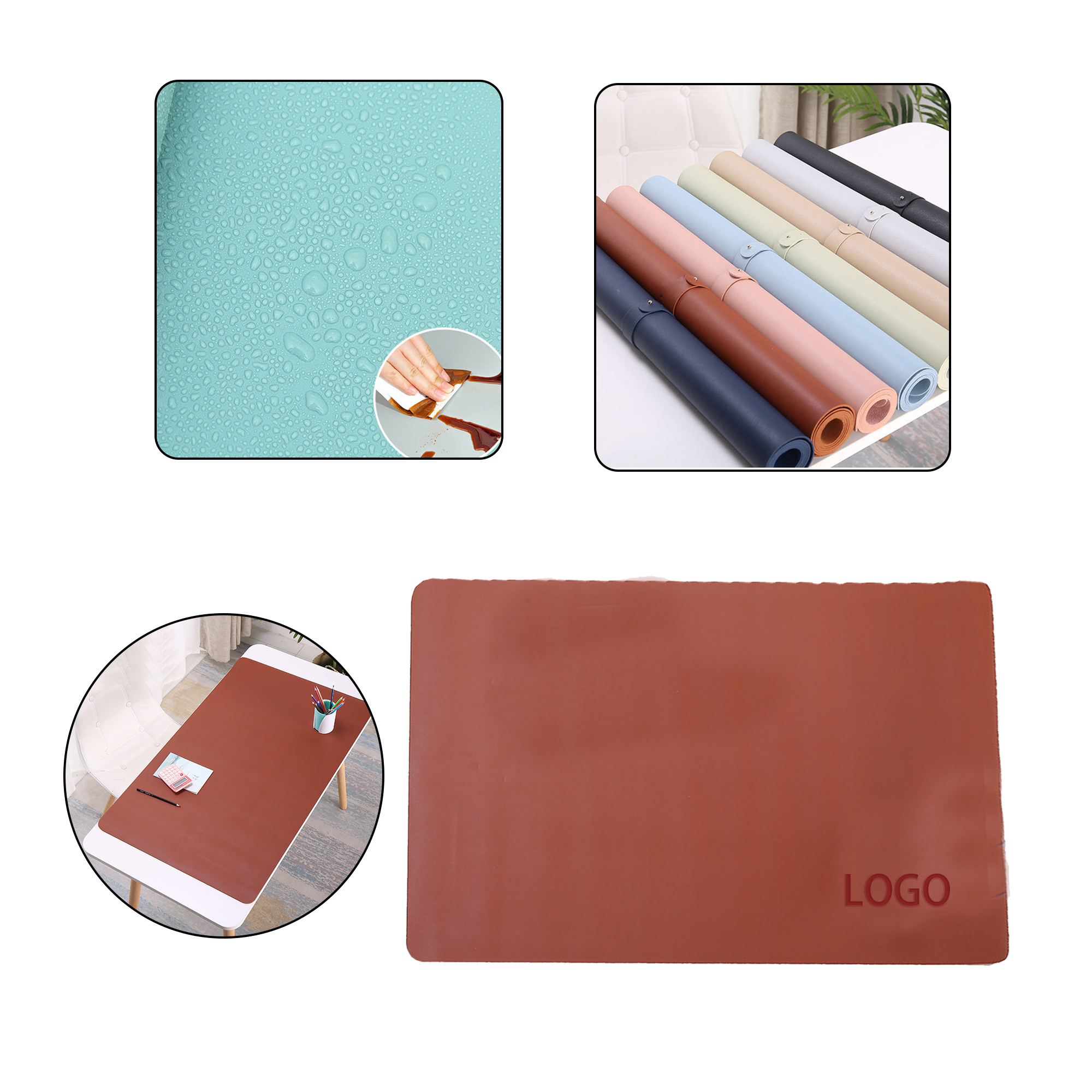 MOQ:50pcs Custom Logo Mousepad 2