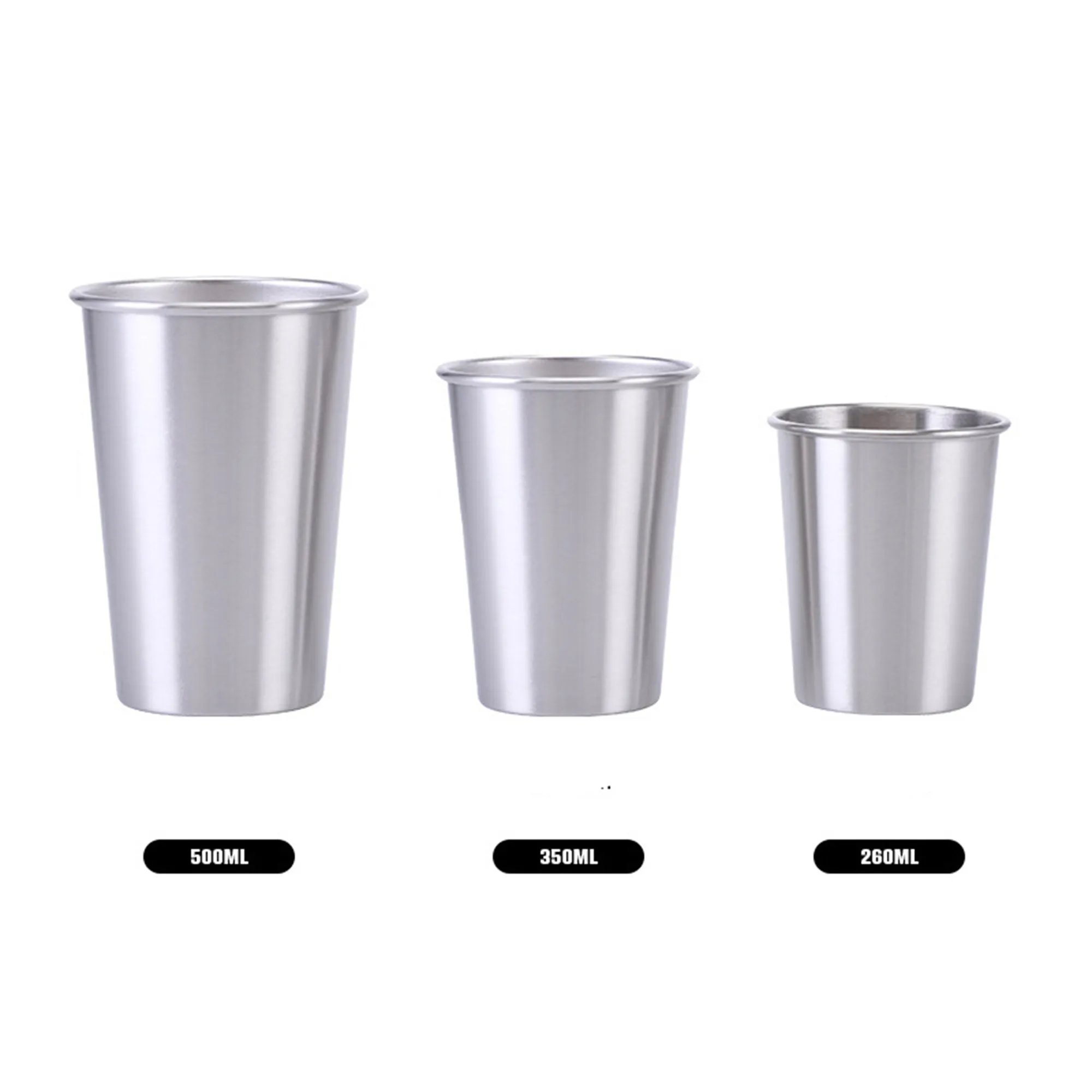 Single Wall Stainless Steel Cup 3