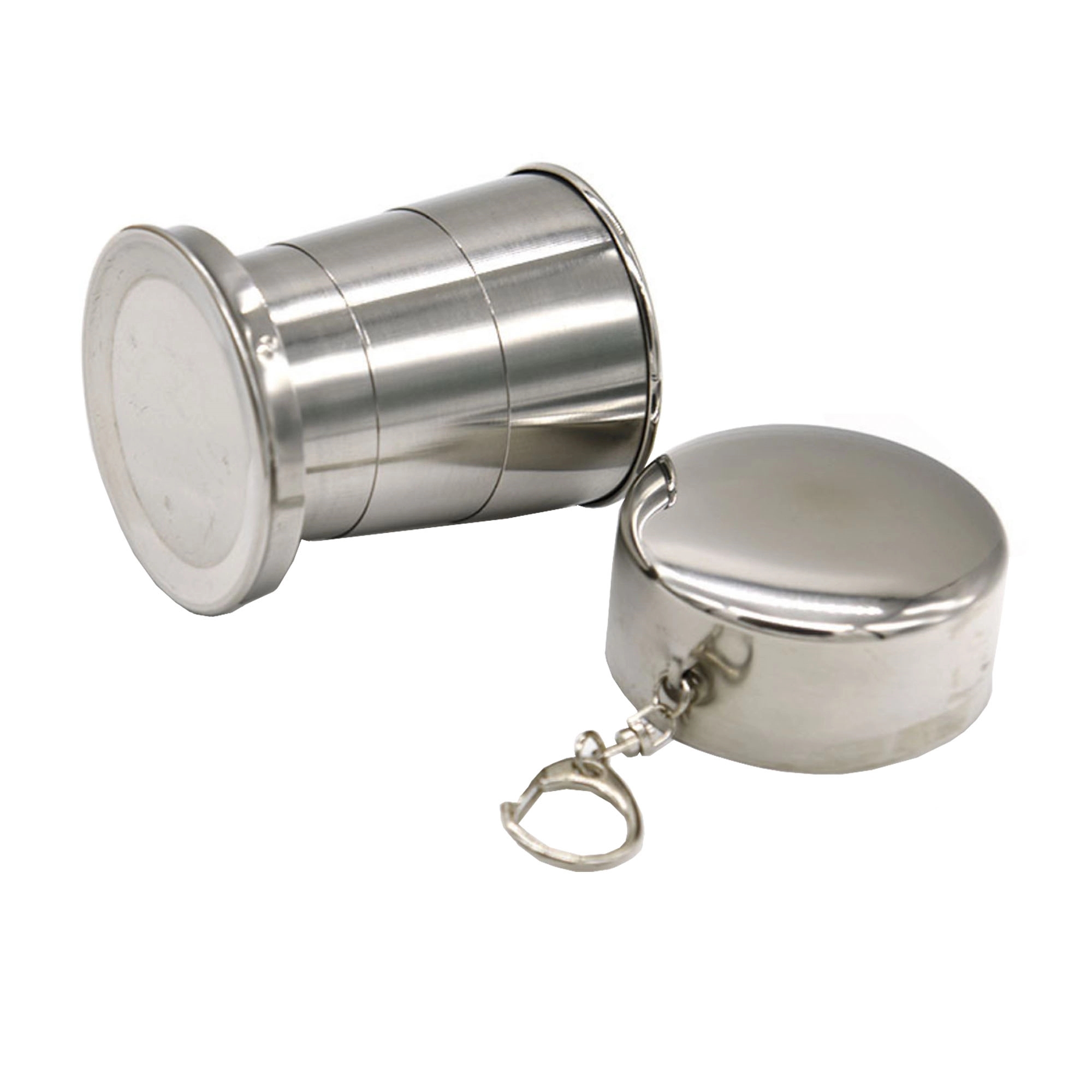 5oz Stainless Steel Travel Foldable Cup MOQ 100pcs 3