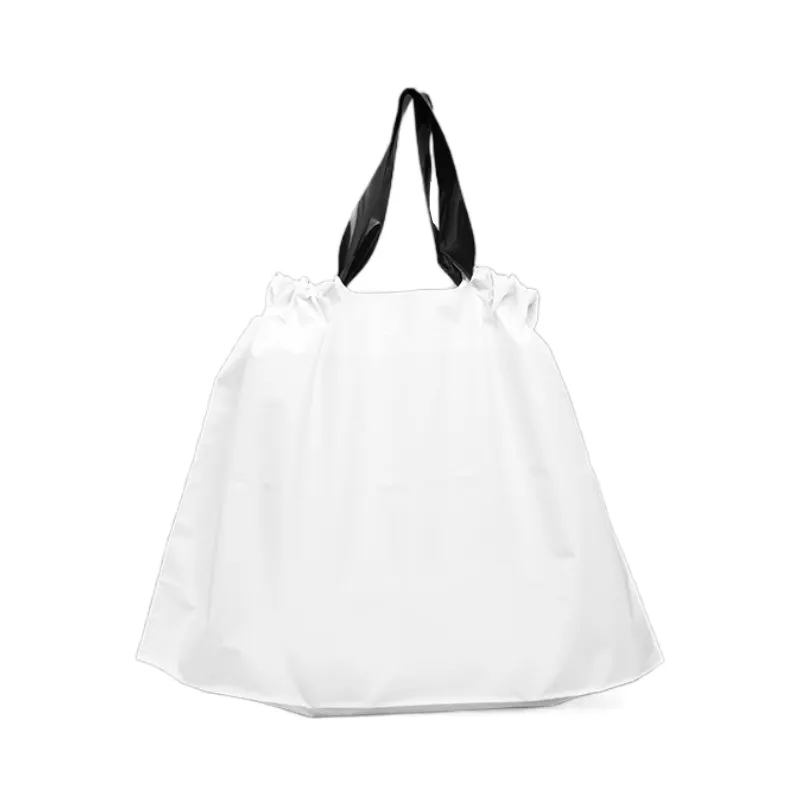 Plastic Water Proof Drawstring Bag 6