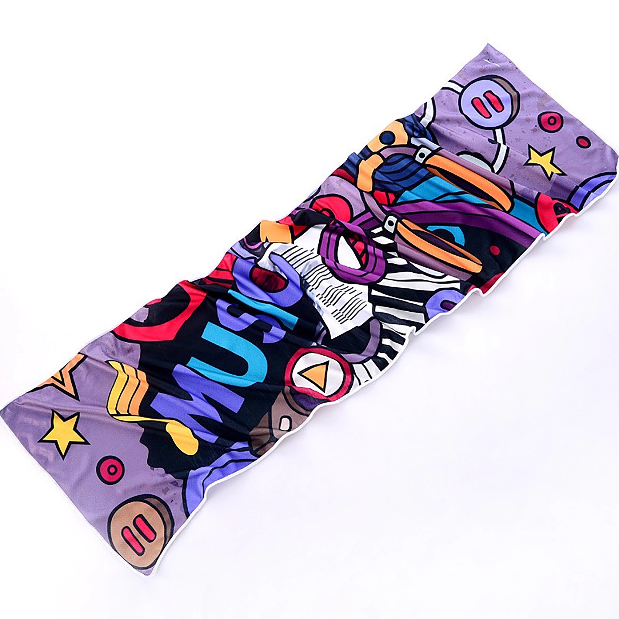 Sublimated Cooling Towel 11.8" L x 39.5" W 5