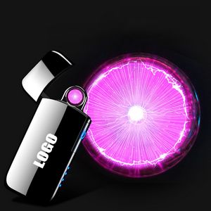 Rotated Arc Lightning Lighter With Sensor Switch And USB Charging 16