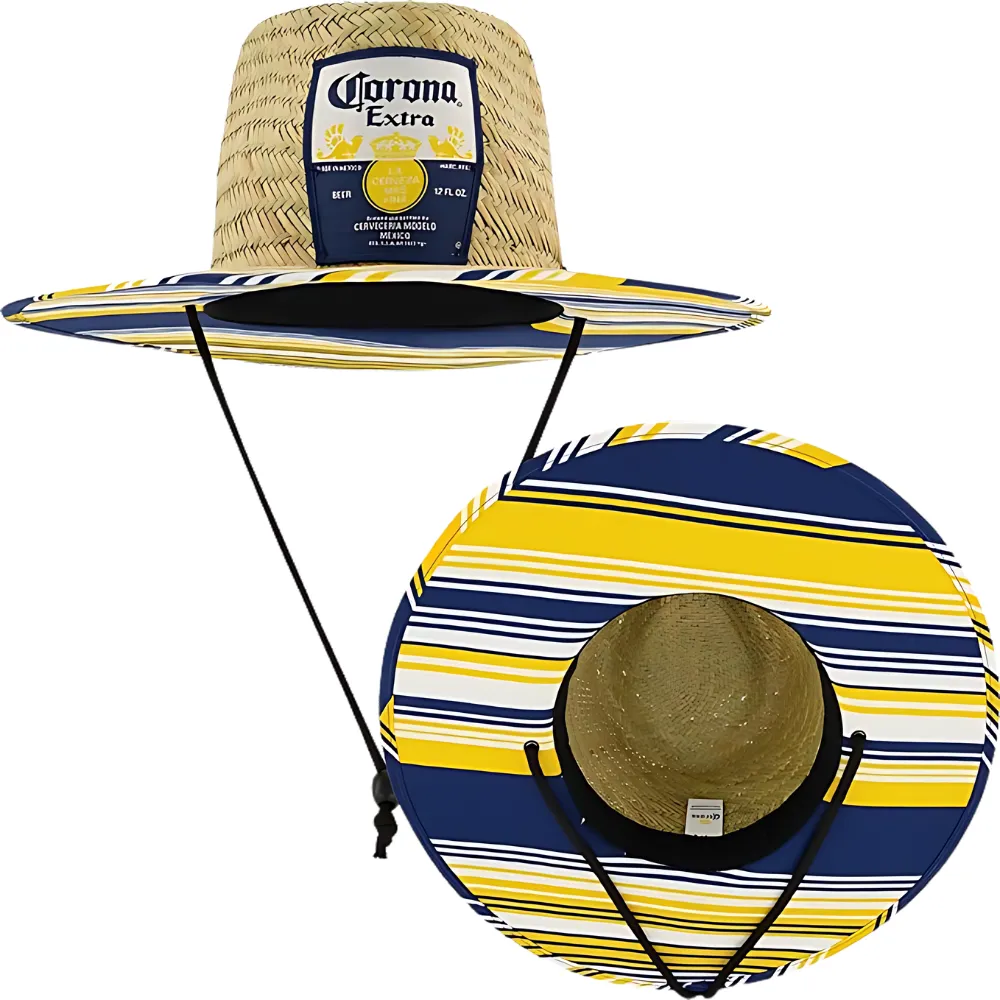 Full Color Base Lifeguard Straw Hat 2