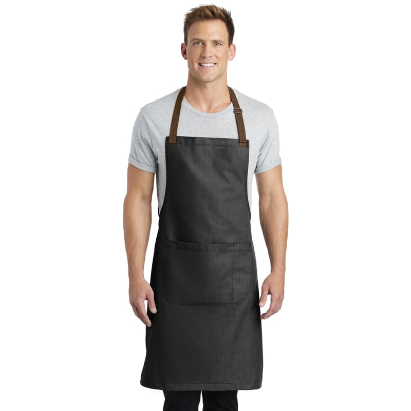 Port Authority Market Full-Length Bib Apron. 6