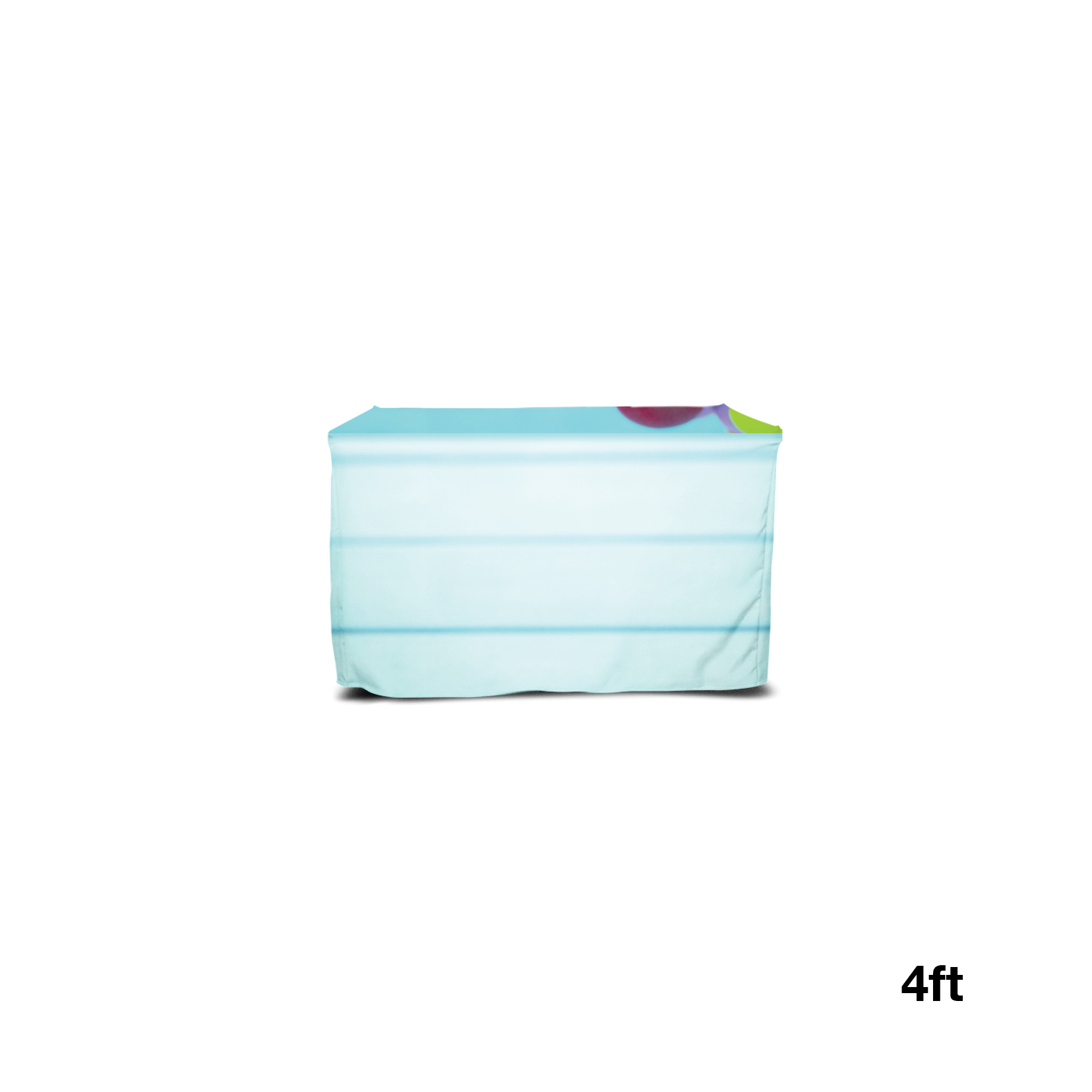 DisplaySplash 4' Fitted Table Cover 4