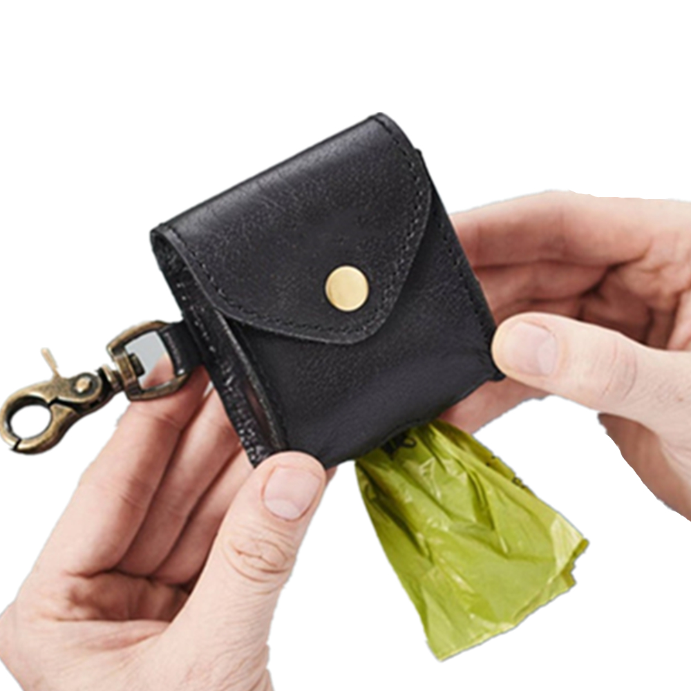 Cute Dog Poop Waste Bag Waist Dispenser 5