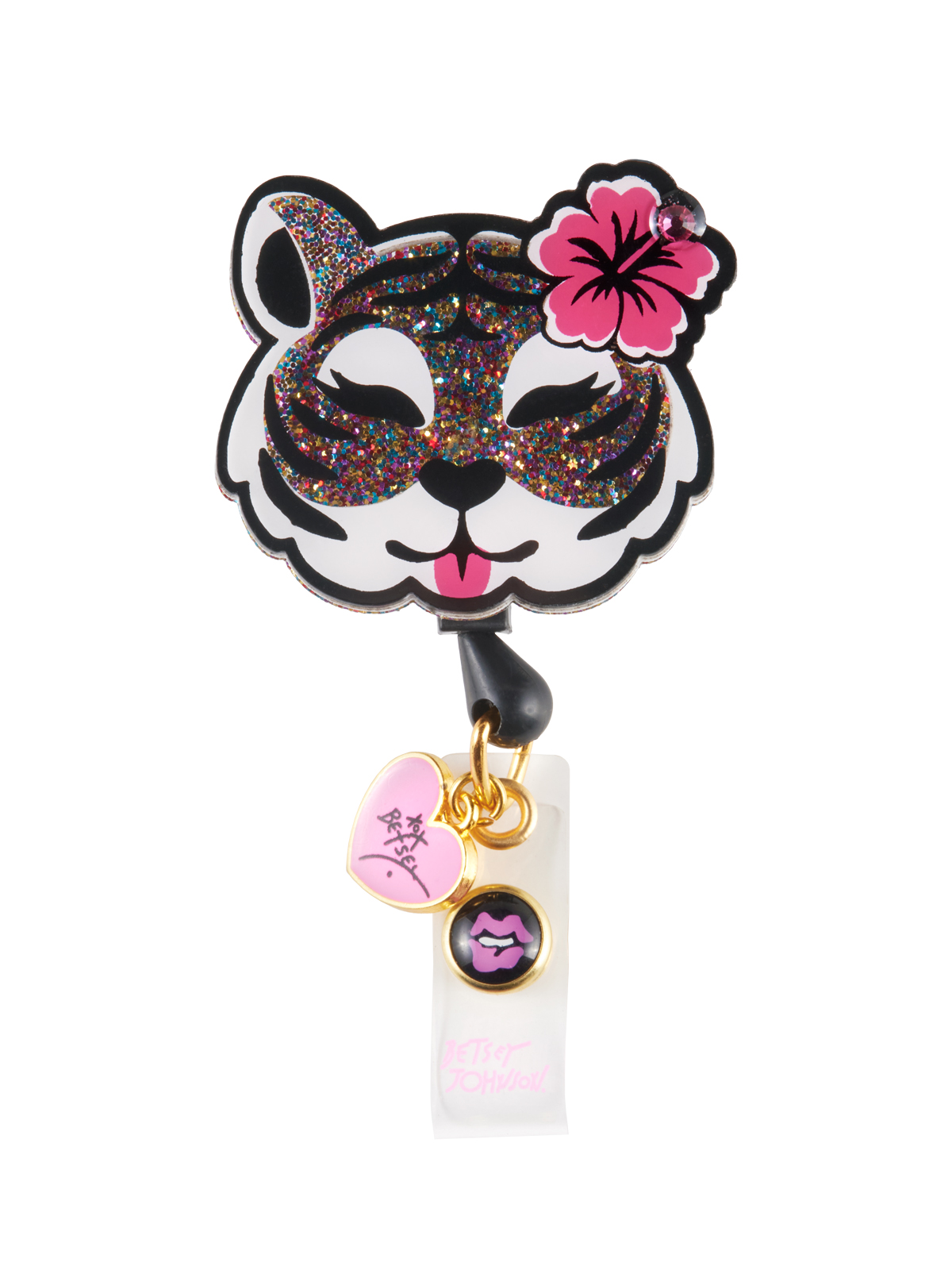koi - Betsey Johnson - Retractable Cord With Snap Badge Holder Badge Reel 11