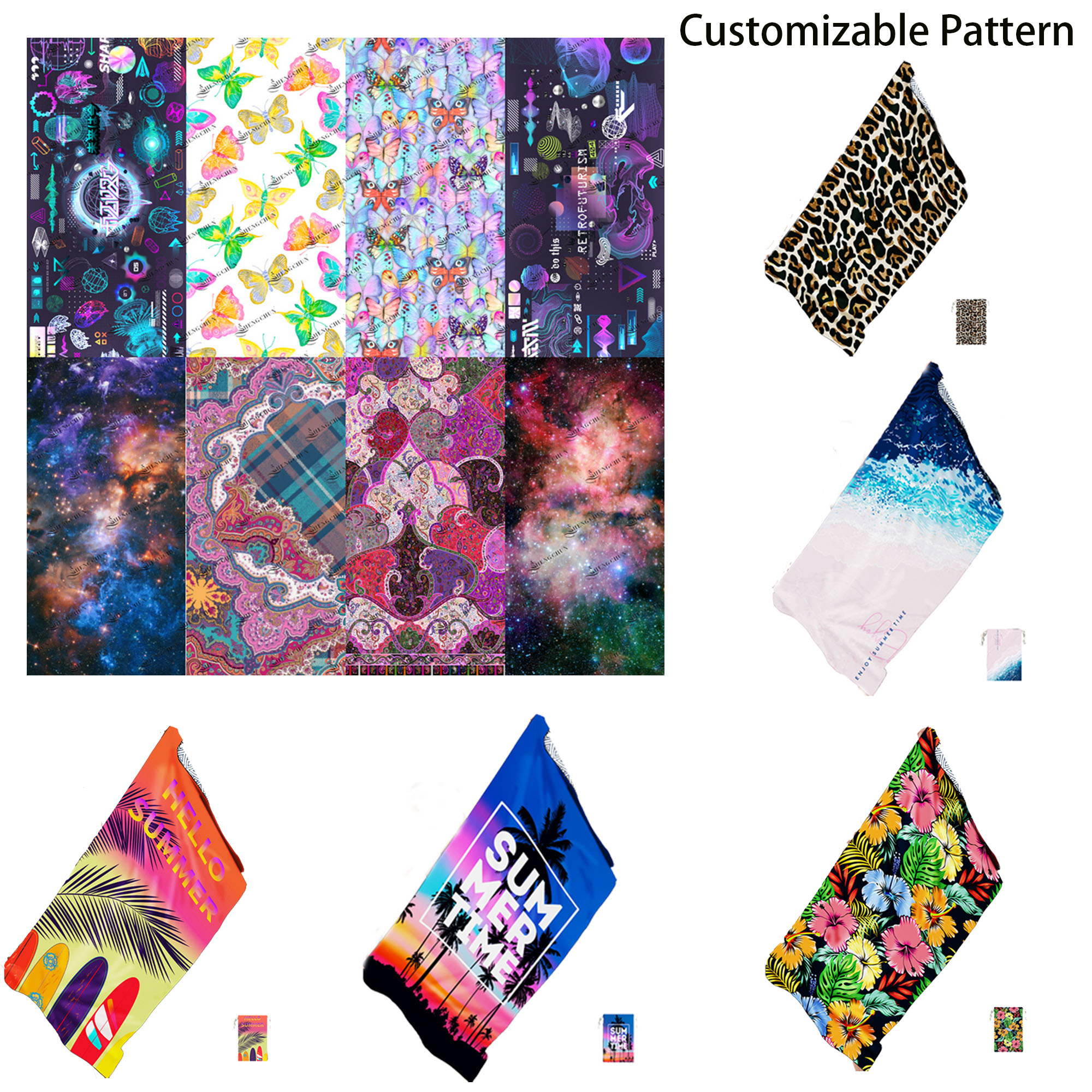 Outdoor Beach Portable Towel 2