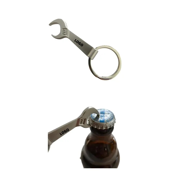 Wrench-Shaped Beer Bottle Opener 1