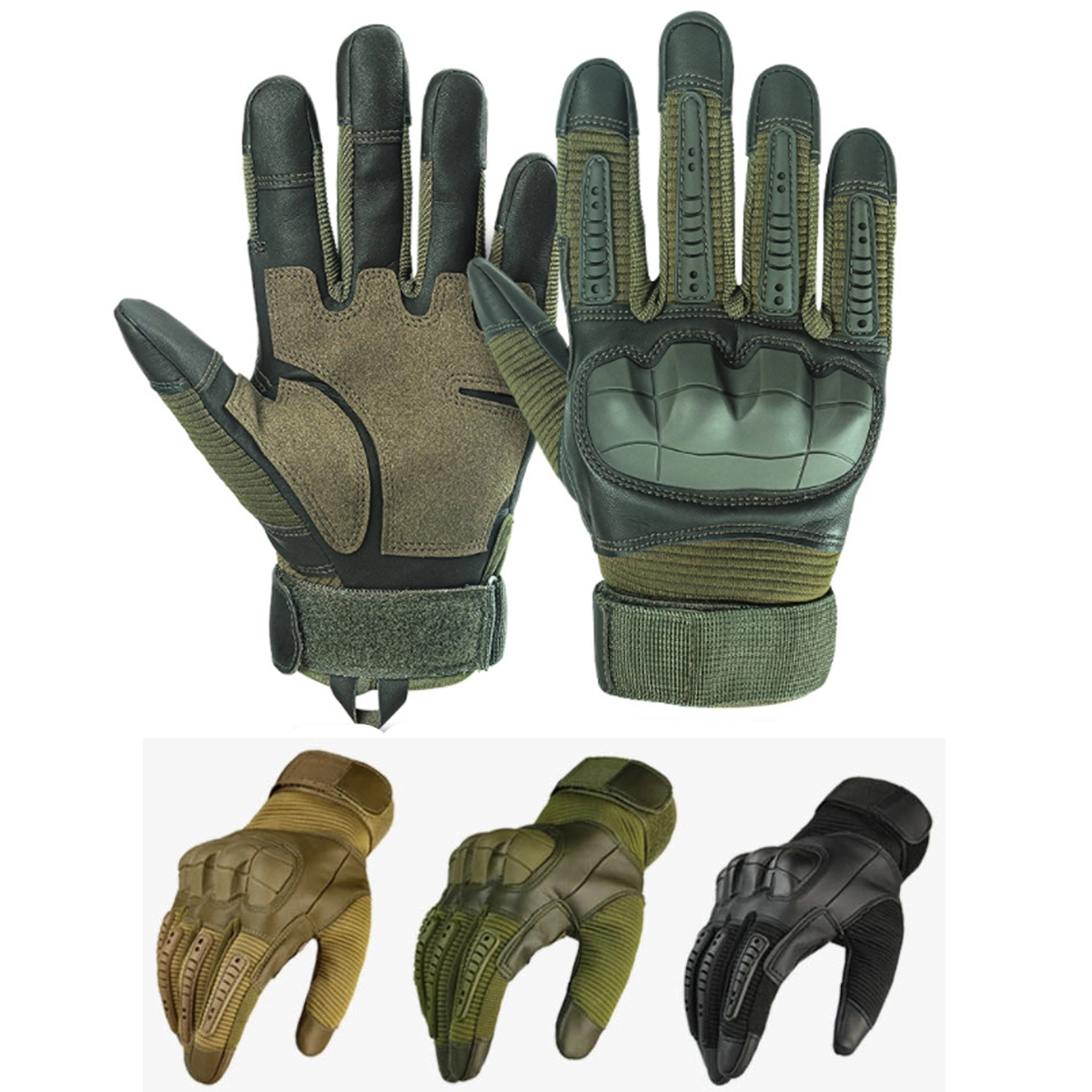Touch Screen Full Finger Tactical Gloves 2