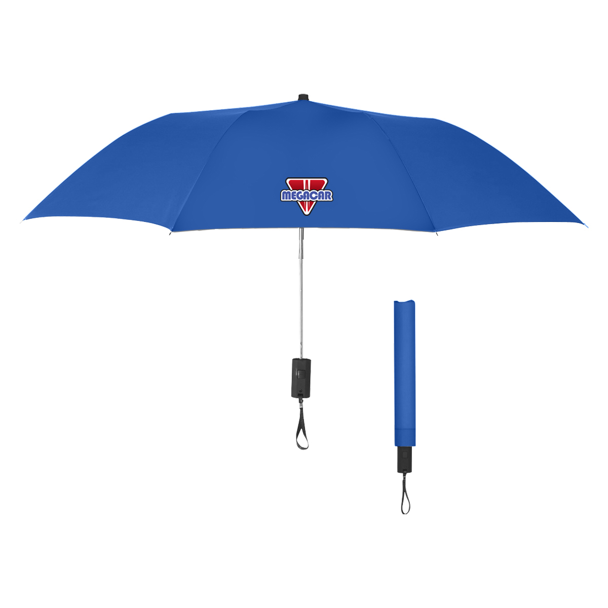 44" Arc Automatic Open Telescopic Folding Umbrella 7