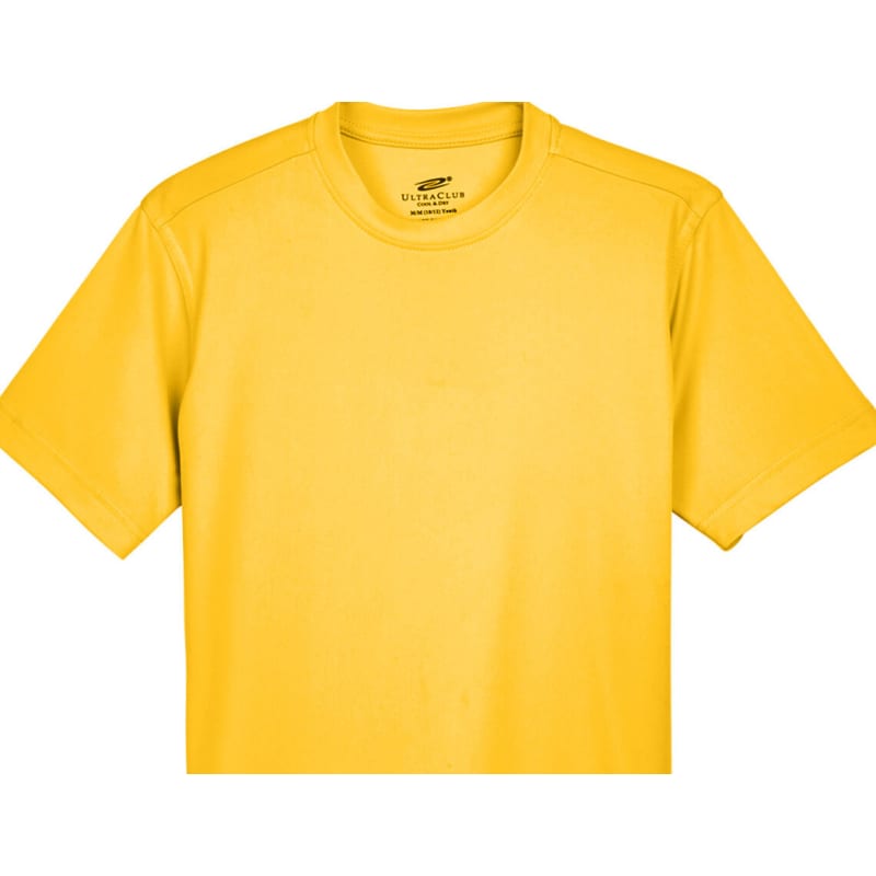 UltraClub Youth Cool & Dry Sport Performance Interlock T-Shirt 12