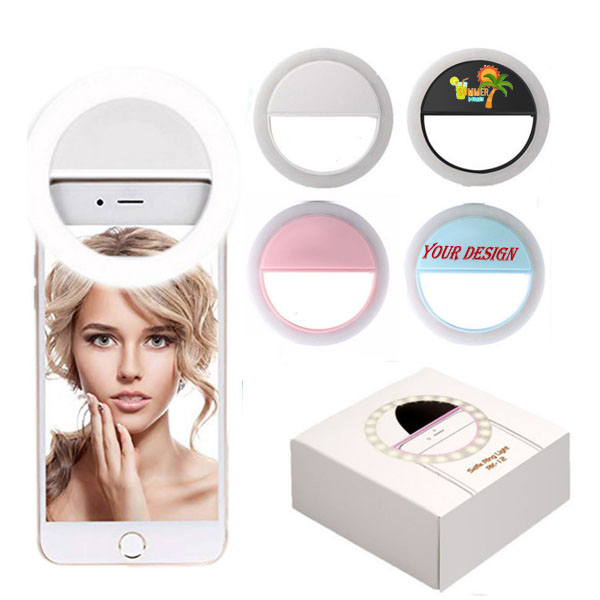 LED Selfie Ring Fill Light Battery Powered For Phone 2