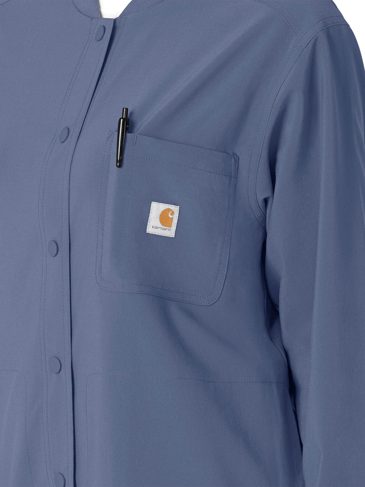 Carhartt Scrubs - Force Cross-Flex - Women's Four-Pocket Modern Fit Shirt Jacket 13
