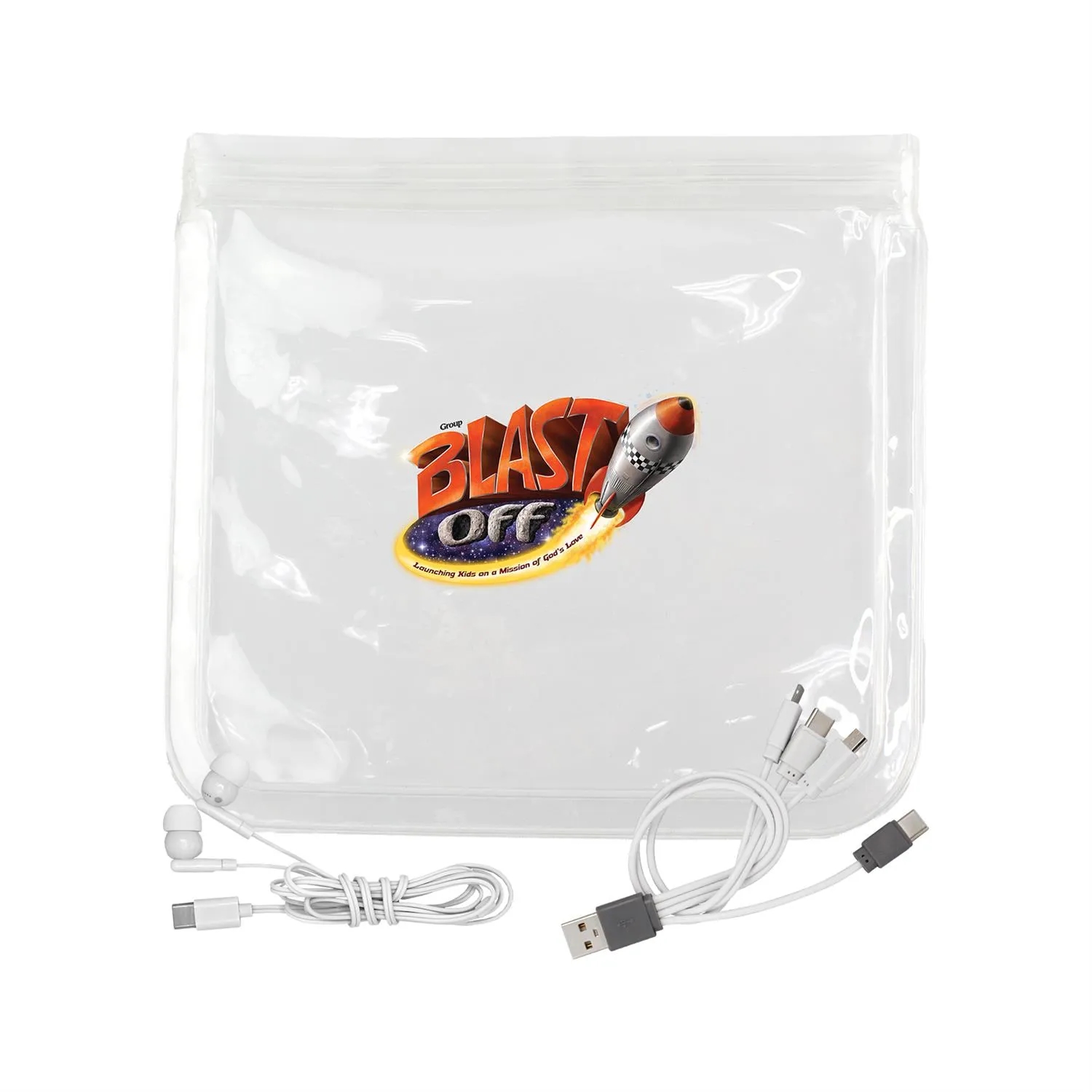 Clear Cable & Ear Bud Set 17