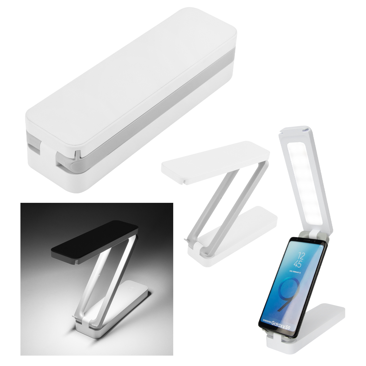 Led Desk Light With Phone Holder 2