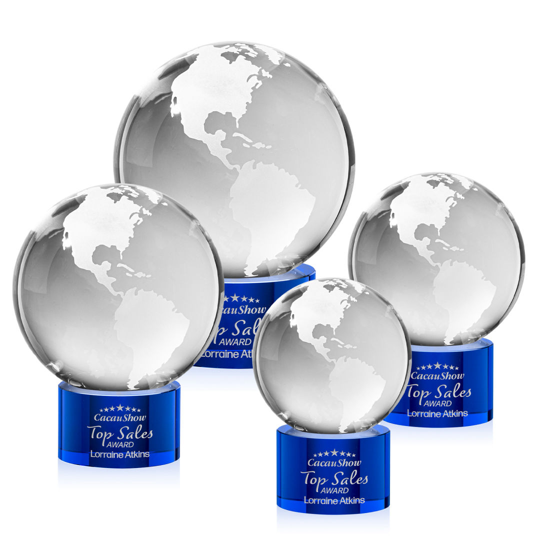 Globe Award on Marvel Base - Blue 5