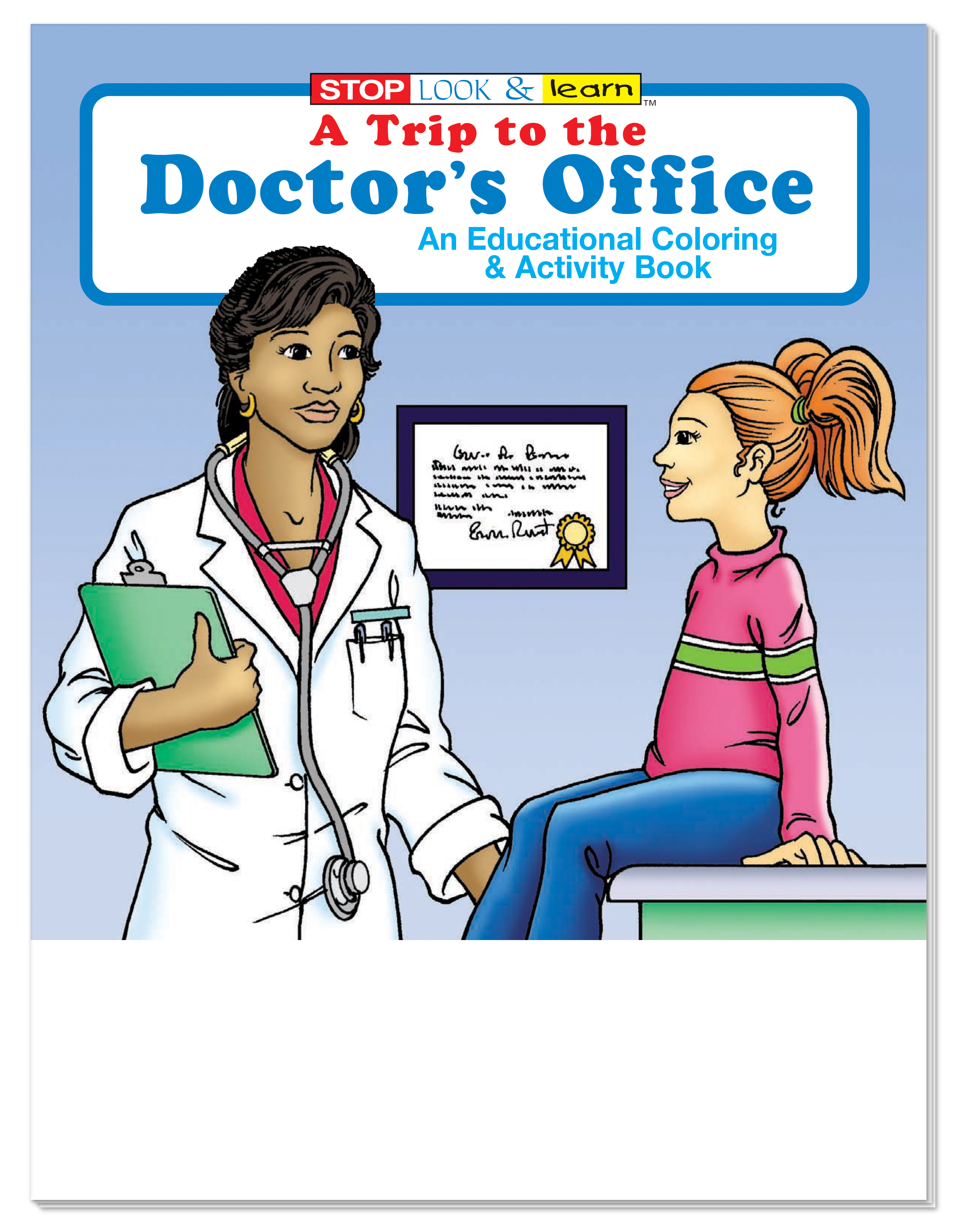 Coloring Book: A Trip to the Doctor's Office 5