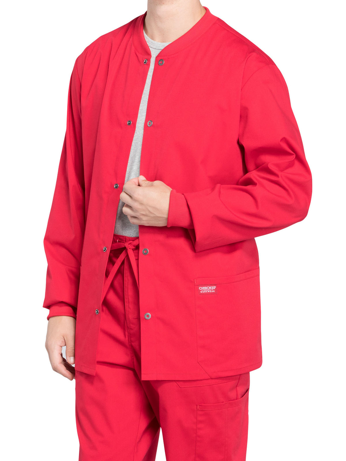 Cherokee - Workwear Professionals - Men's Snap Front Jacket 31