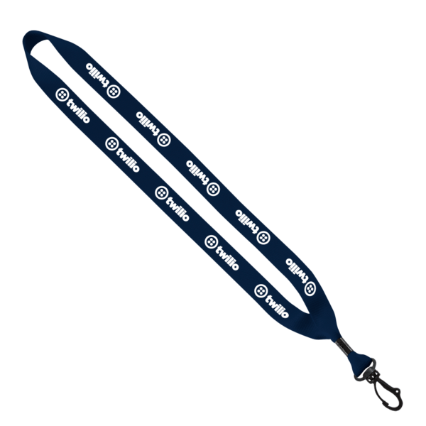 3/4" Polyester Lanyard with Swivel Snap Hook 16