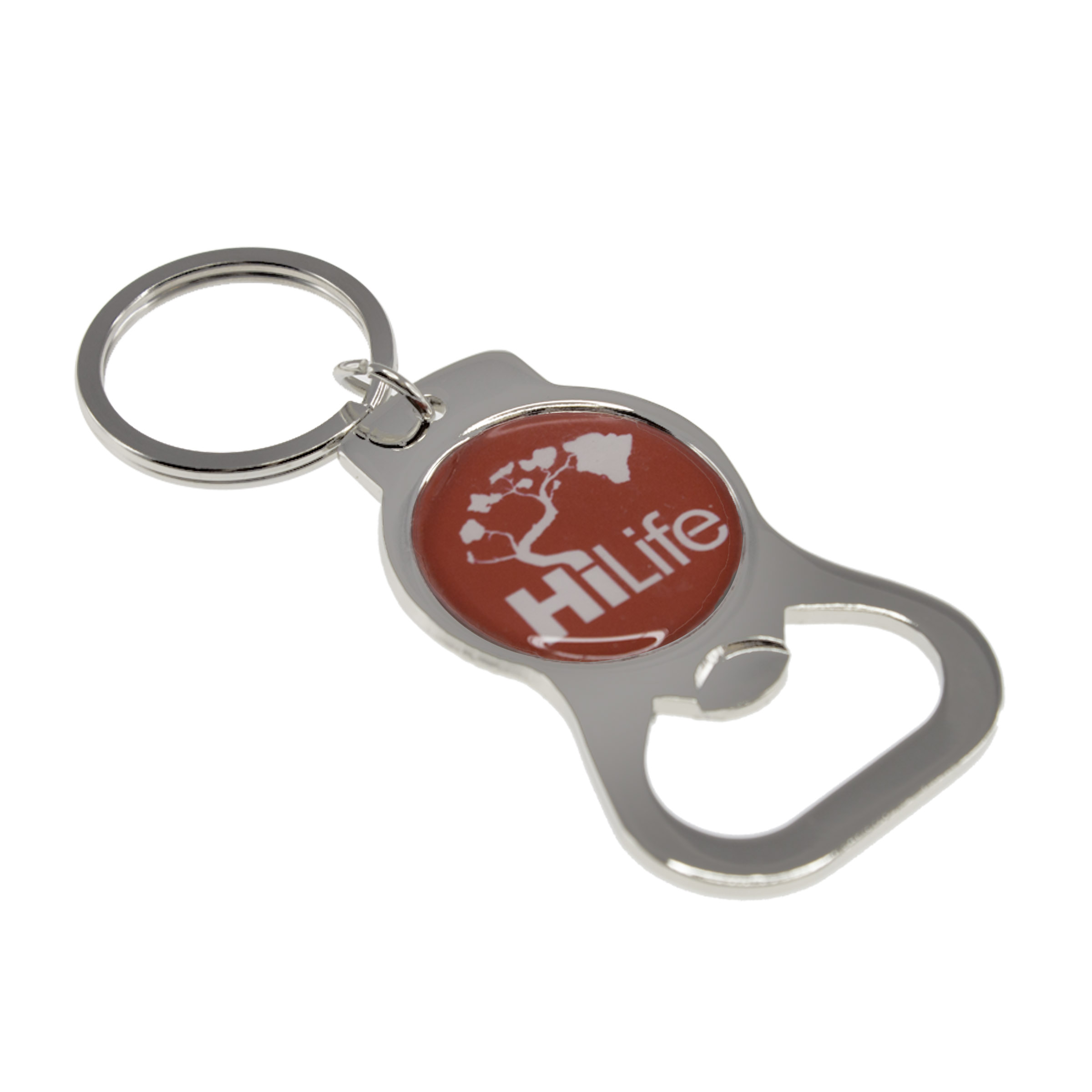 Keychain Bottle Opener - Full Color Dome 7