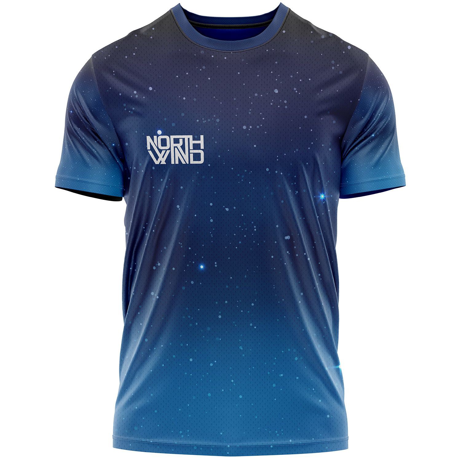 Unisex 160 GSM Birdseye Mesh Performance Sublimation Short Sleeve T-shirt 3