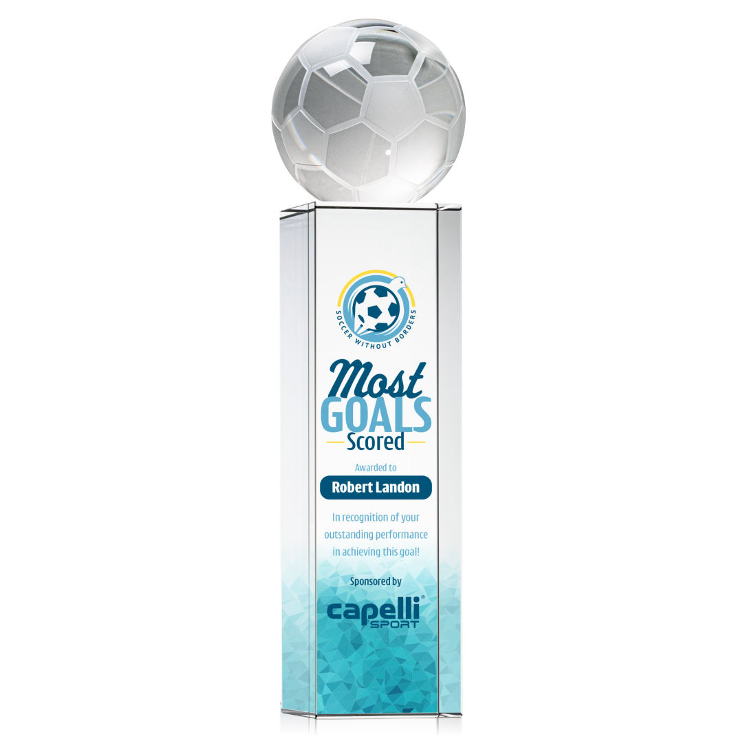 Soccer Ball VividPrint™ Award on Dakota 4
