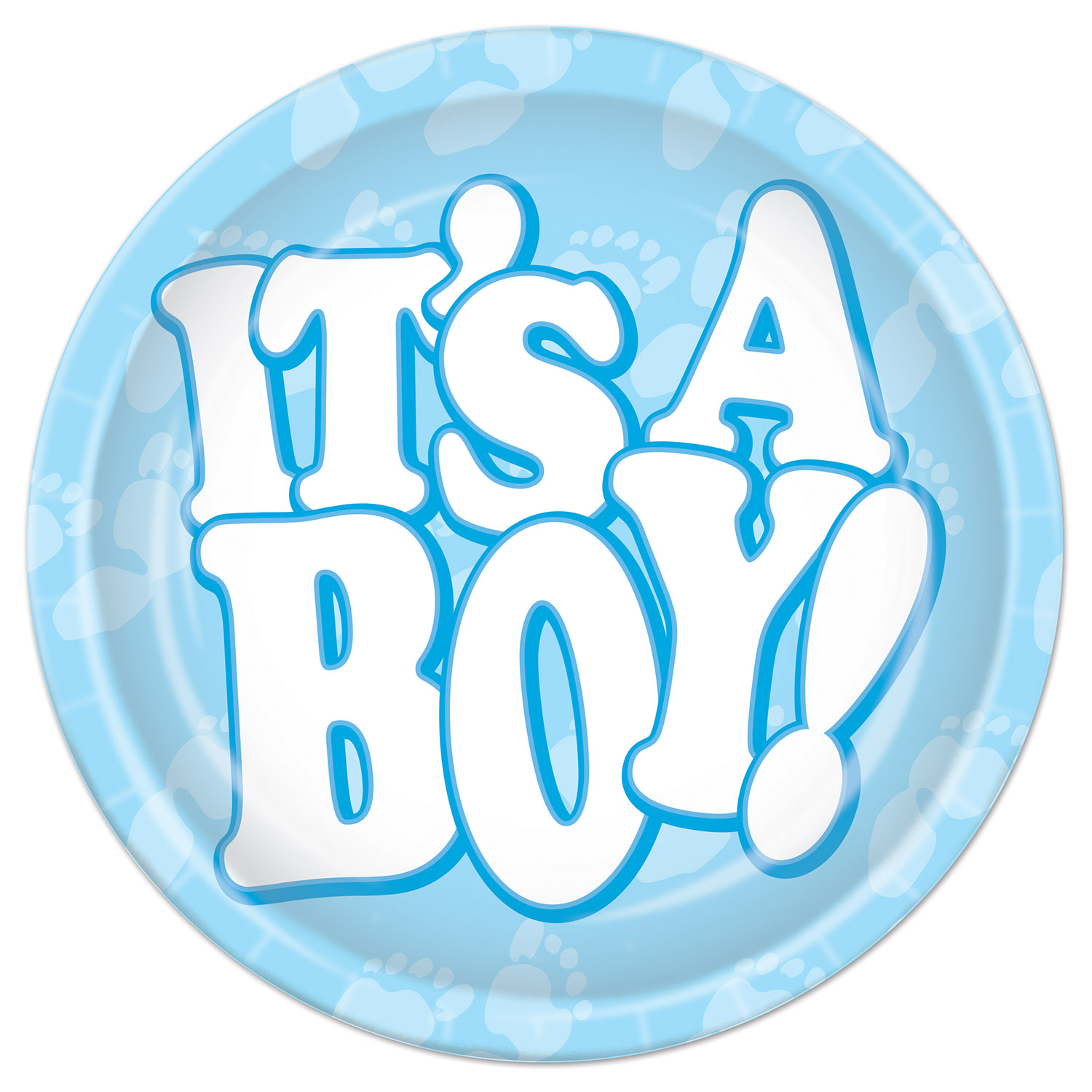 It's A Boy! Plates