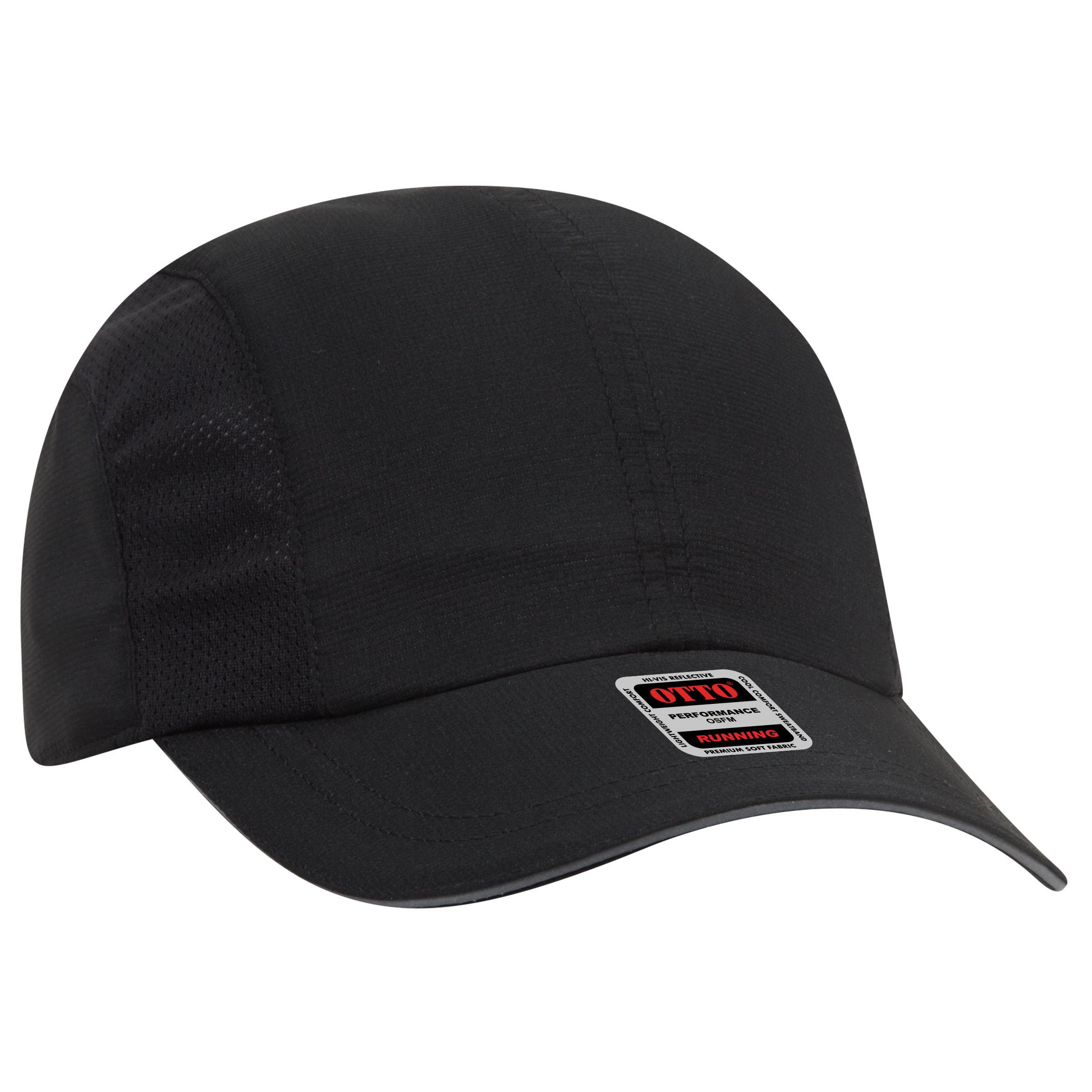 OTTO CAP Reflective 6 Panel Running Hat