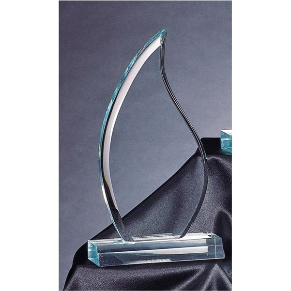 9" Flame Jade Acrylic Award 2