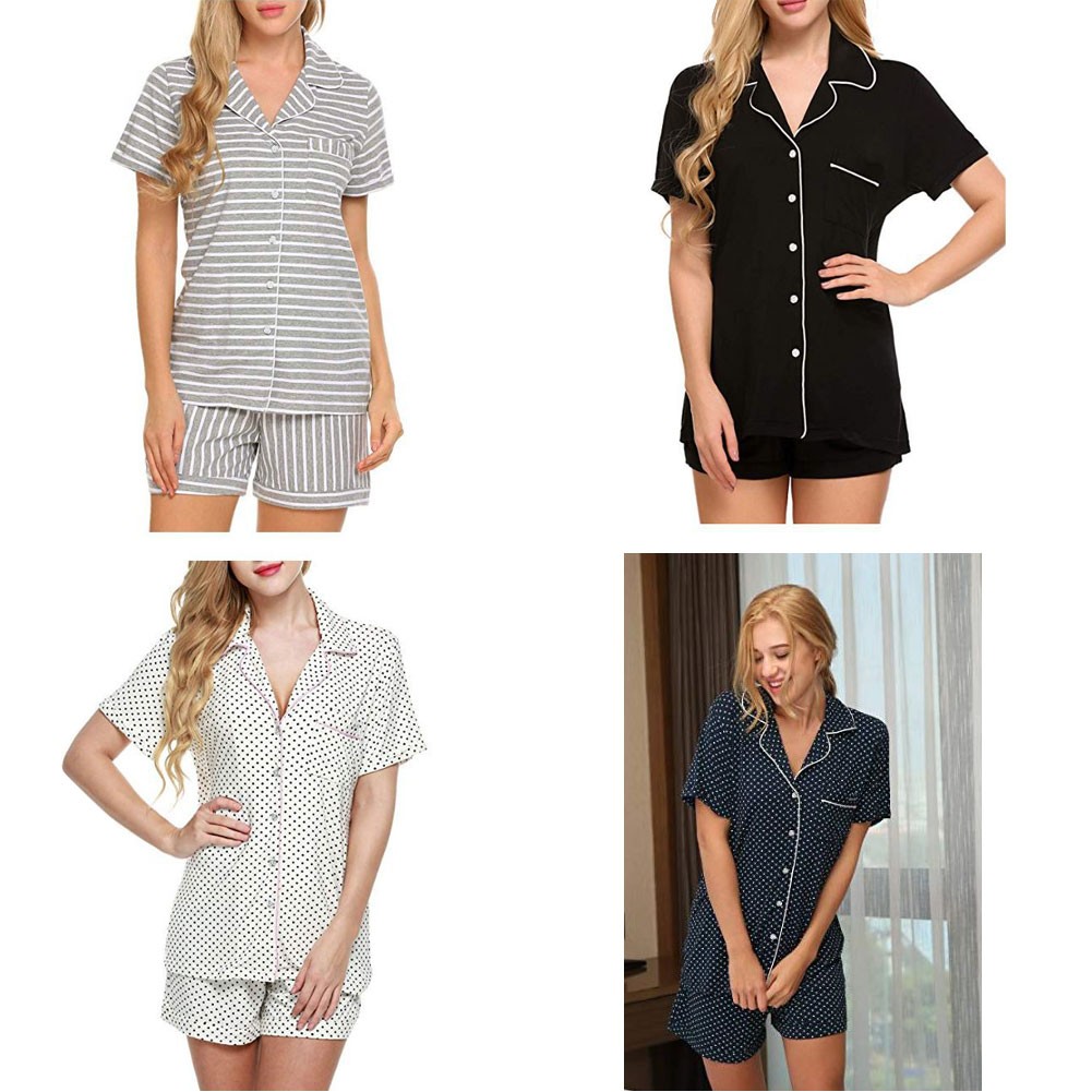 Womens Pajamas Soft Cotton 2