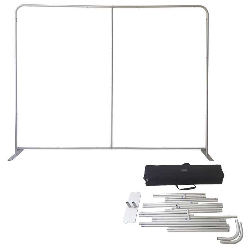 Conference Package, 10' EuroFit Tension Fabric Wall Display and Rectangular SEG Counter Kit 3