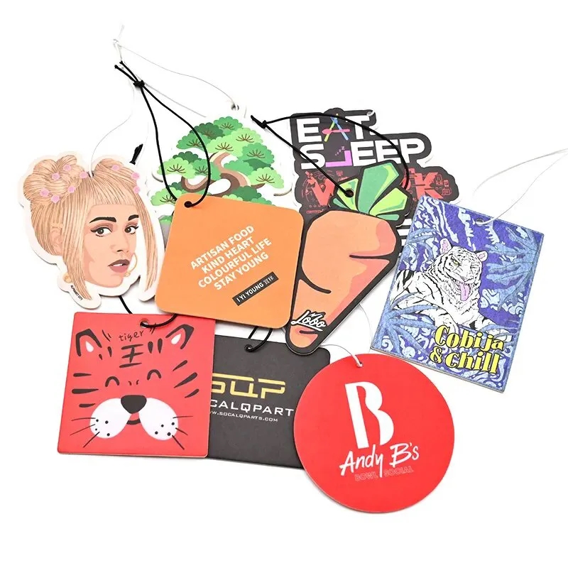 Custom Car Paper Air Fresheners 5