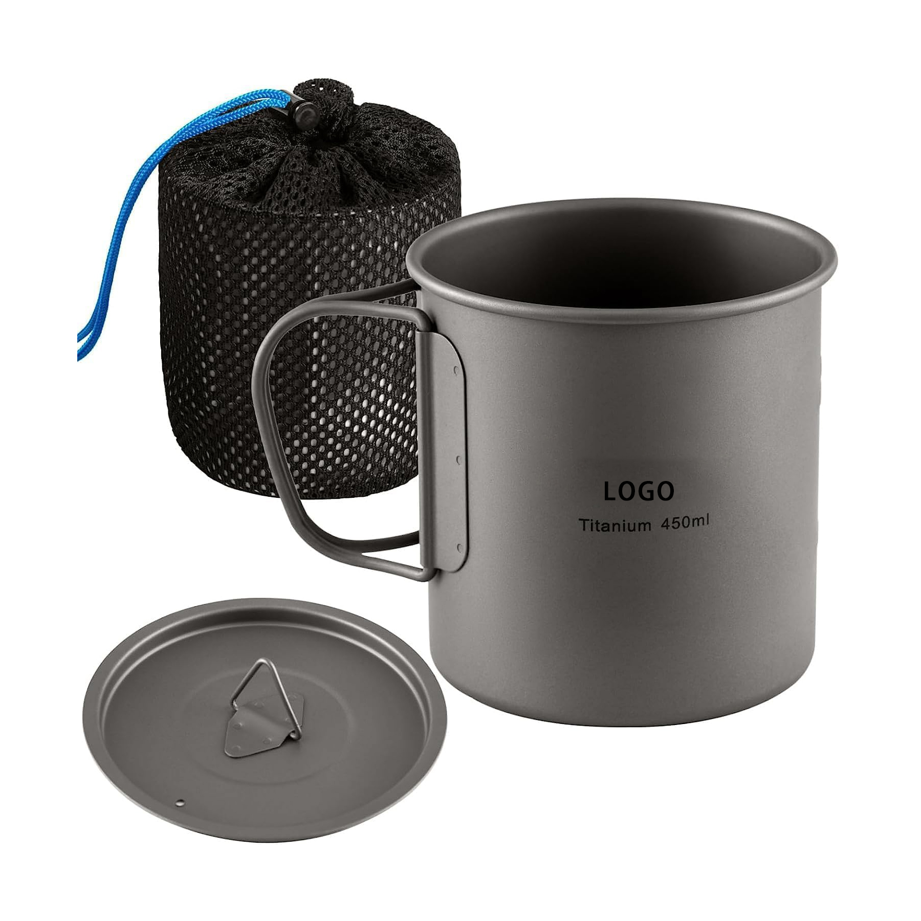 Camping Lightweight Titanium Cup 2