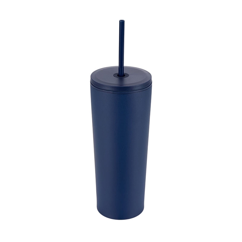 Bayard 24 oz. Double Wall Steel/PP Liner Straw Tumbler 22